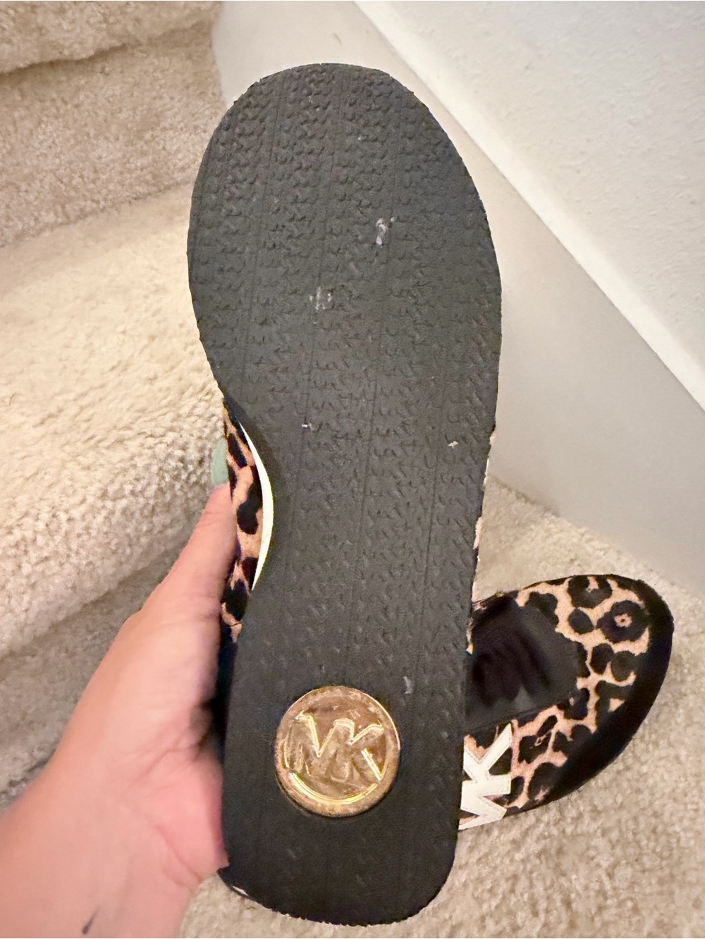Michael Kors Animal Print Sneakers Womens Shows Size 9 Stanton trainer - Picture 10 of 13